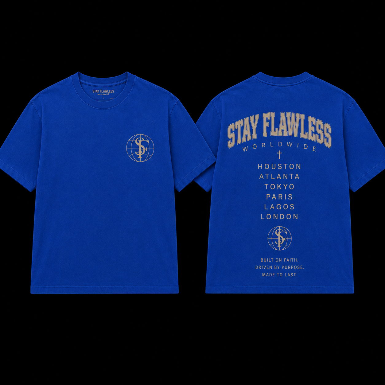 STAY FLAWLESS “WORLDWIDE TOUR” TEE