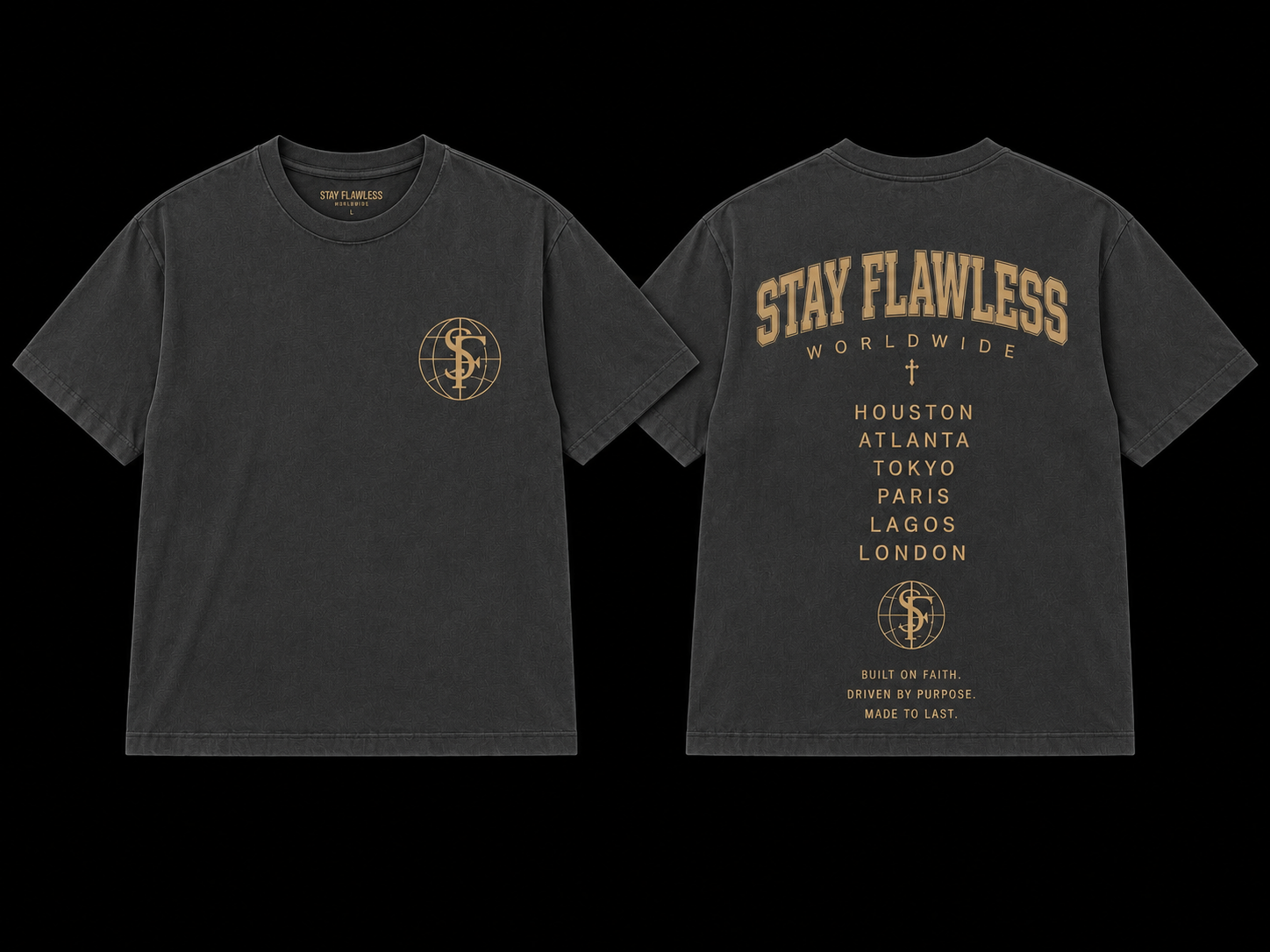 STAY FLAWLESS “WORLDWIDE TOUR” TEE
