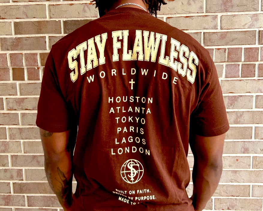 STAY FLAWLESS “WORLDWIDE TOUR” TEE