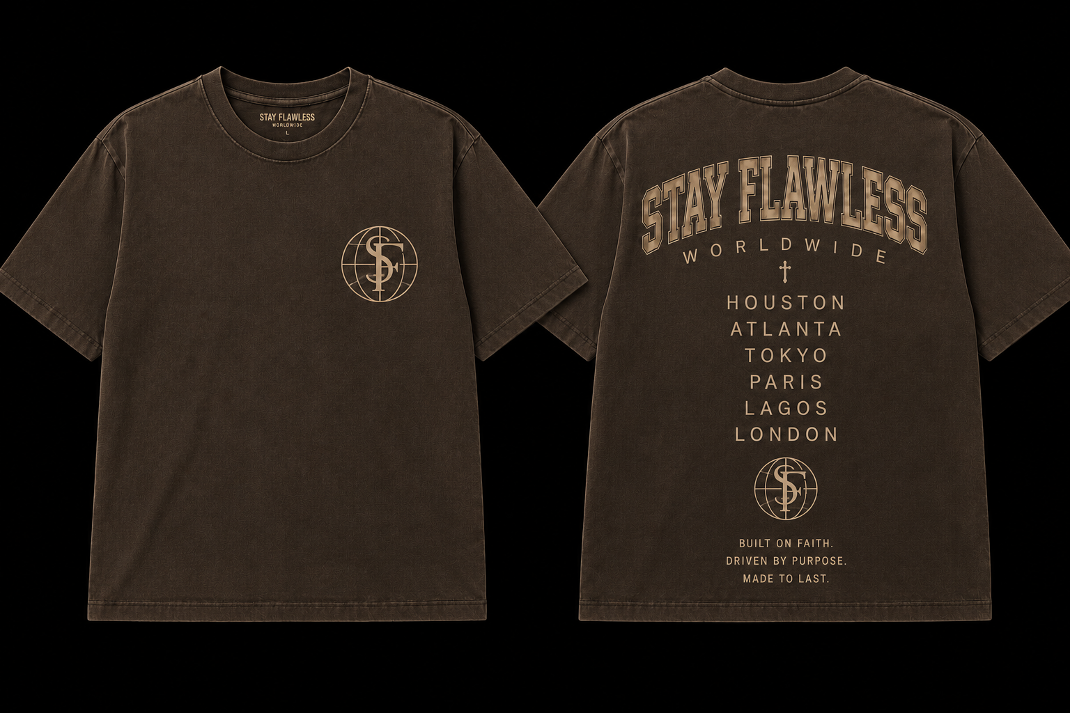 STAY FLAWLESS “WORLDWIDE TOUR” TEE (PRE-ORDER)