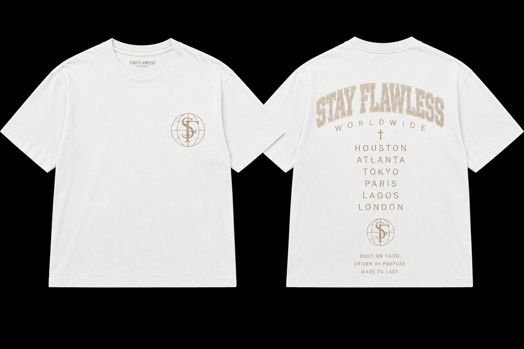 STAY FLAWLESS “WORLDWIDE TOUR” TEE (PRE-ORDER)