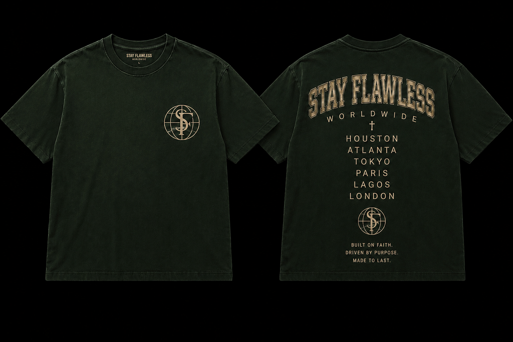 STAY FLAWLESS “WORLDWIDE TOUR” TEE (PRE-ORDER)