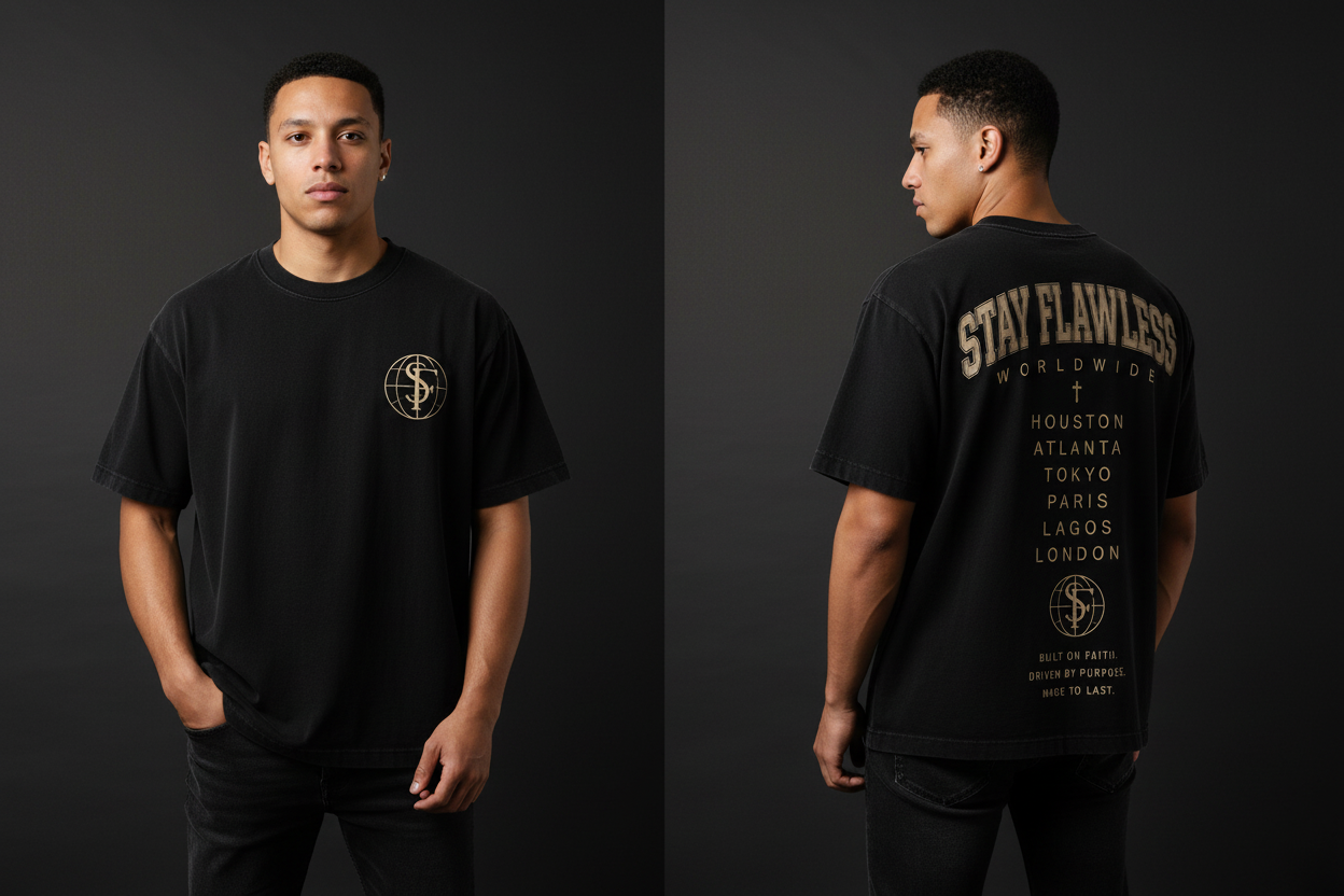 STAY FLAWLESS “WORLDWIDE TOUR” TEE (PRE-ORDER)