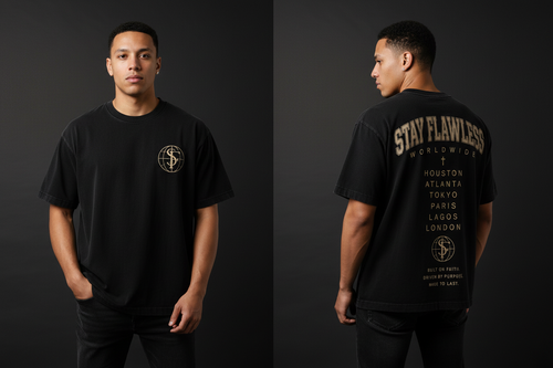 STAY FLAWLESS “WORLDWIDE TOUR” TEE (PRE-ORDER)