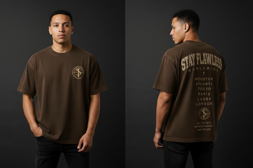 STAY FLAWLESS “WORLDWIDE TOUR” TEE (PRE-ORDER)