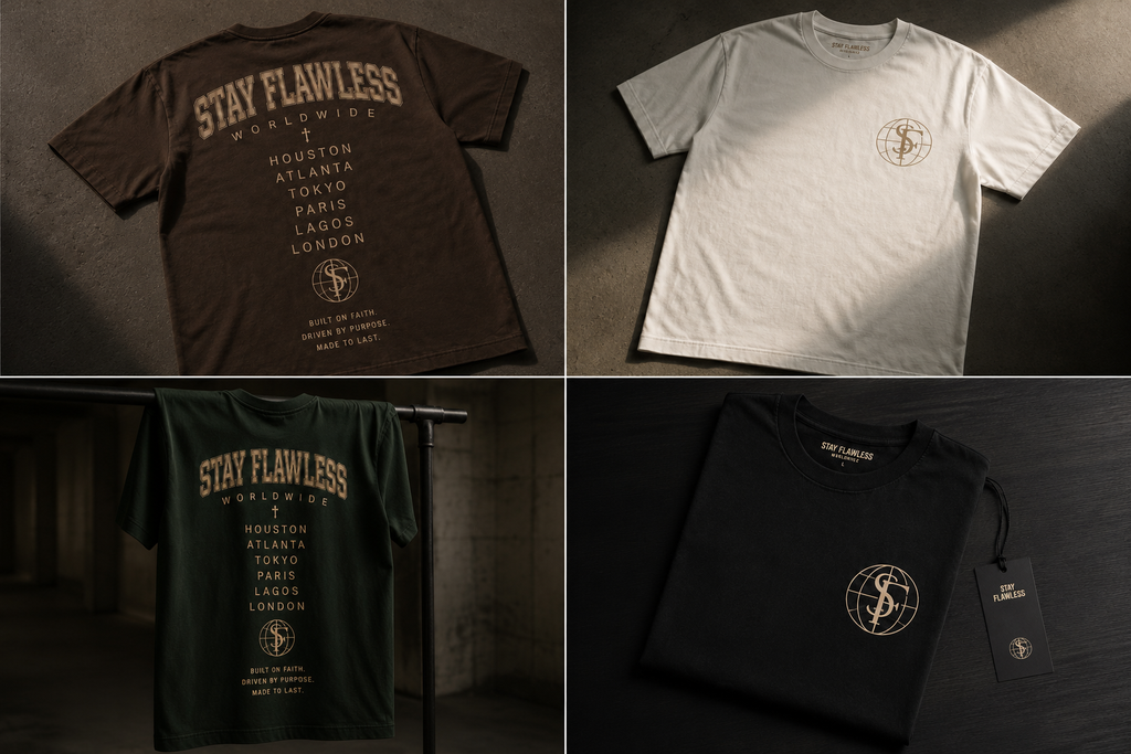 STAY FLAWLESS “WORLDWIDE TOUR” TEE (PRE-ORDER)